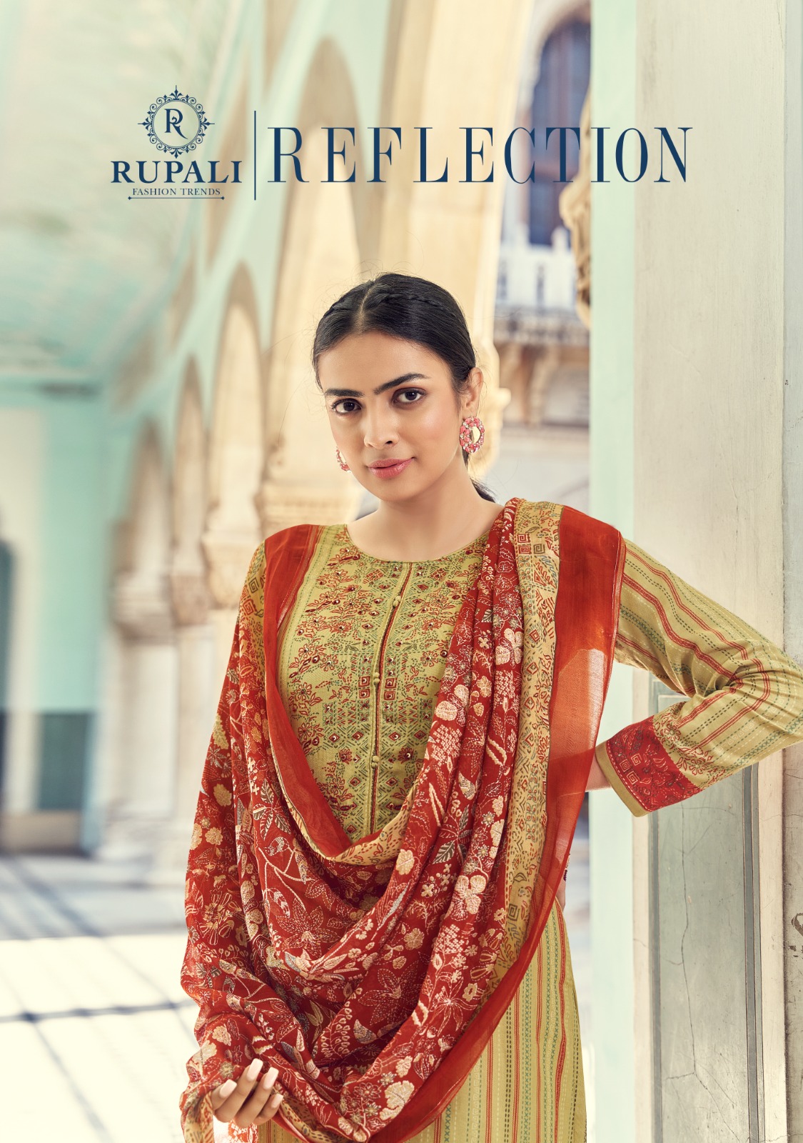 Buy Jaam Satin Handwork Reflection Rupali Pant Style Suits C